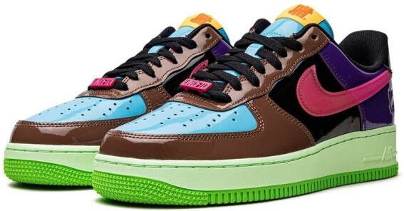 Nike x Undefeated Air Force 1 Low "Pink Prime" sneakers Blue