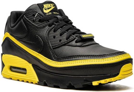 Nike x Undefeated Air Max 90 "Black Optic Yellow" sneakers