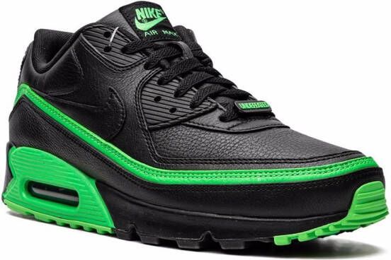 Nike x Undefeated Air Max 90 "Black Green" sneakers