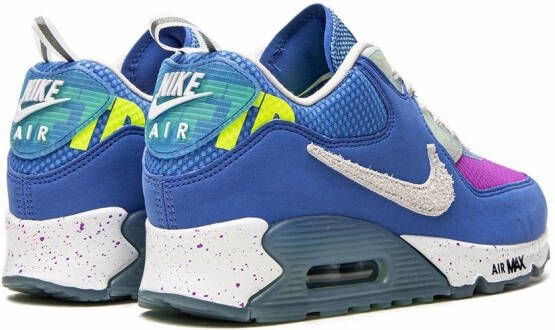 Nike x Undefeated Air Max 90 "Pacific Blue" sneakers