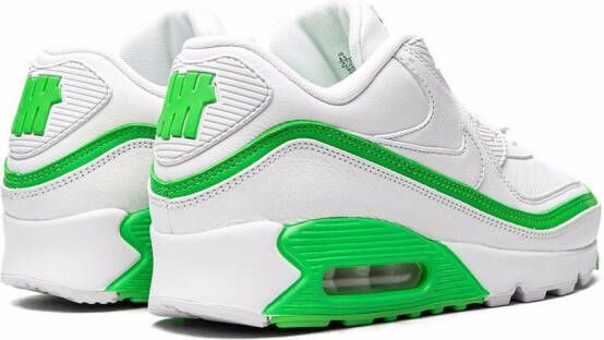 Nike x Undefeated Air Max 90 "White Green Spark" sneakers
