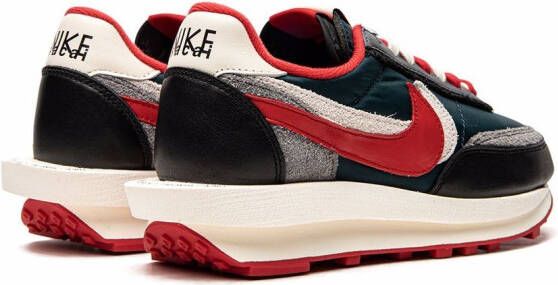 Nike x Undercover x sacai x LDWaffle "Midnight Spruce University Red" sneakers Blue