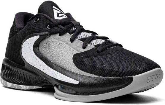 Nike Zoom Freak 4 ''Black White-Light Smoke Grey'' sneakers