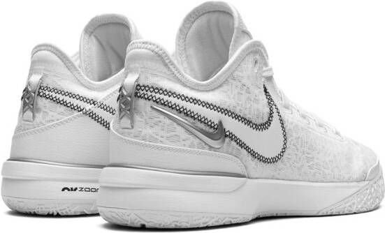 Nike Zoom Lebron NXXT Gen "White Metallic Silver" sneakers