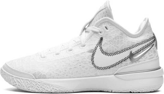 Nike Zoom Lebron NXXT Gen "White Metallic Silver" sneakers