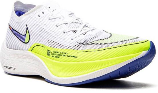 Nike Zoomx Vaporfly Next% 2 "White Black-Volt-Racer Blue-Br" sneakers