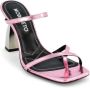 Nodaleto Angel A 90mm leather mules Pink - Thumbnail 2