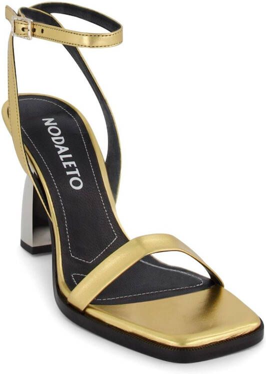 Nodaleto Angel E 90mm metallic sandals Gold