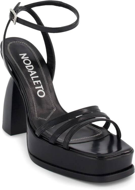 Nodaleto Angel F leather sandals Black