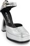 Nodaleto Angel Y 120mm leather pumps Silver - Thumbnail 2