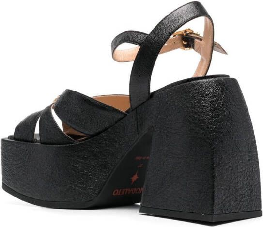 Nodaleto Aurora platform sandals Black