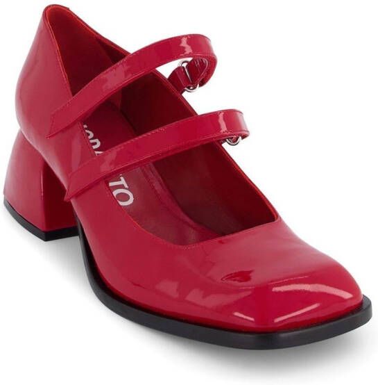 Nodaleto Bacara 55mm glitter mary-jane shoes Red