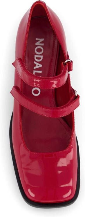 Nodaleto Bacara 55mm glitter mary-jane shoes Red