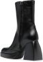 Nodaleto block-heel leather boots Black - Thumbnail 3