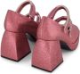 Nodaleto Bulla Babies 90mm glitter pumps Pink - Thumbnail 3