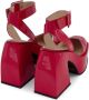 Nodaleto Bulla Bacara 125mm platform pumps Red - Thumbnail 4