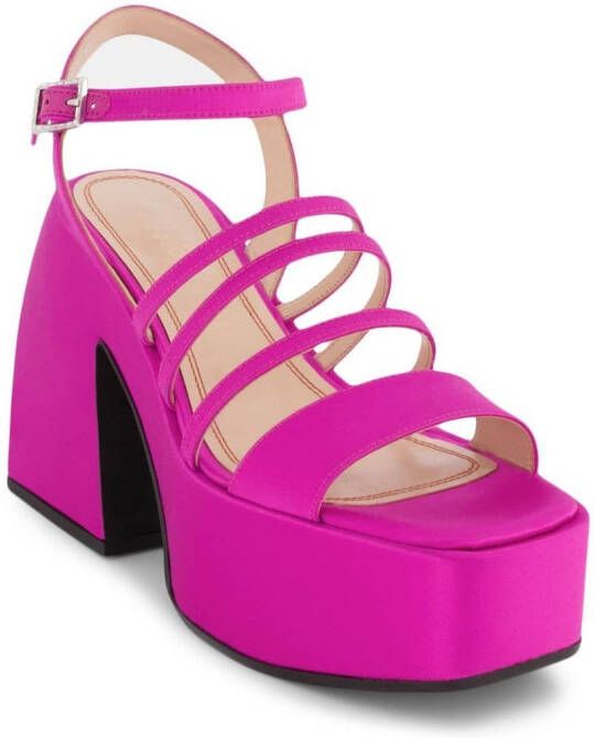 Nodaleto Bulla Chibi platform sandals Pink