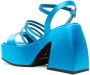 Nodaleto Bulla Chibi satin sandals Blue - Thumbnail 3