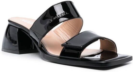 Nodaleto Bulla double-strap 45mm sandals Black