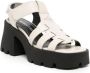 Nodaleto Bulla Emma 85mm leather sandals White - Thumbnail 2