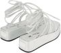 Nodaleto Bulla Gaia 45m flatform sandals Silver - Thumbnail 3