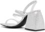Nodaleto Bulla Gemini 90mm glitter sandals Silver - Thumbnail 3
