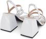 Nodaleto Bulla Gemini 90mm leather sandals White - Thumbnail 3