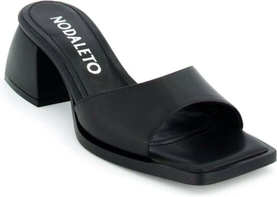 Nodaleto Bulla Jacob leather sandals Black