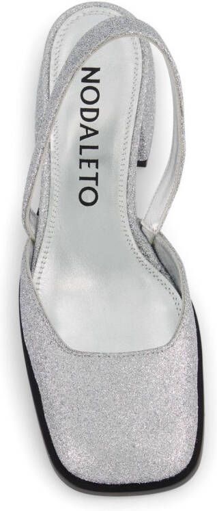 Nodaleto Bulla Jones glitter pumps Silver