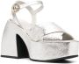 Nodaleto Bulla metallic 120mm sandals - Thumbnail 2