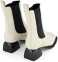 Nodaleto Bulla Nellie panelled leather boots White - Thumbnail 2