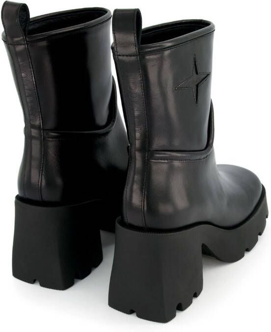 Nodaleto Bulla Rainy leather boots Black