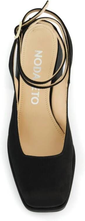 Nodaleto Bulla Suki 90mm satin pumps Black