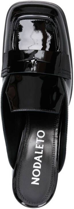 Nodaleto Cara square-toe 60mm mules Black