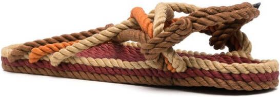 Nomadic State of Mind Jc rope open-toe sandals Red