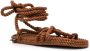 Nomadic State of Mind strappy rope flat sandals Brown - Thumbnail 2