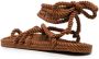 Nomadic State of Mind strappy rope flat sandals Brown - Thumbnail 3