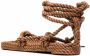 Nomadic State of Mind strappy rope sandals Brown - Thumbnail 3