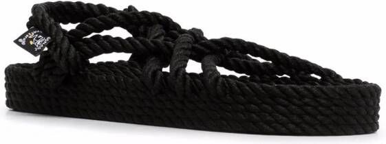 Nomadic State of Mind strappy woven sandals Black