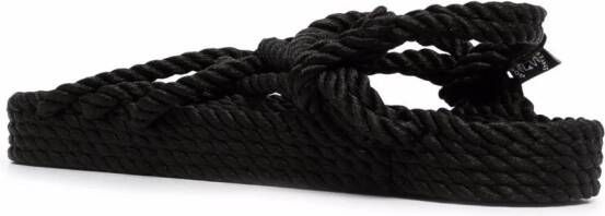 Nomadic State of Mind strappy woven sandals Black