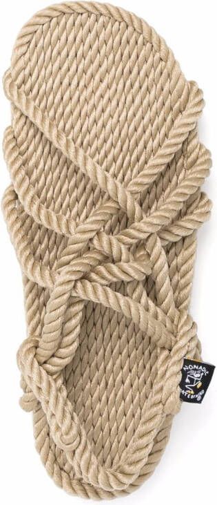 Nomadic State of Mind strappy woven sandals Neutrals