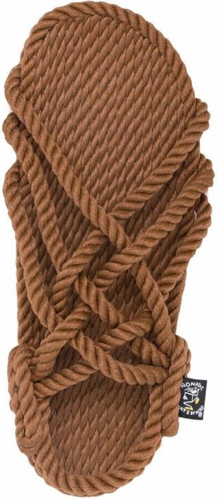 Nomadic State of Mind woven open-toe sandals Brown