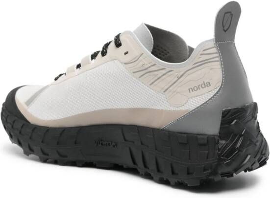 norda 001 panelled sneakers Grey