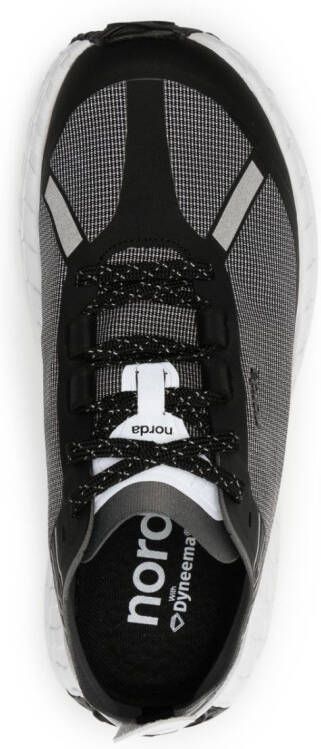 norda chunky-sole lace-up sneakers Black