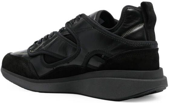 OAMC panelled low-top sneakers Black
