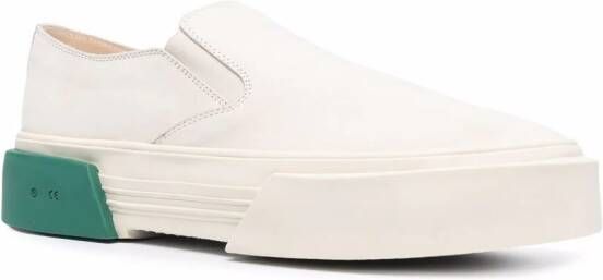 OAMC round-toe low-top sneakers White
