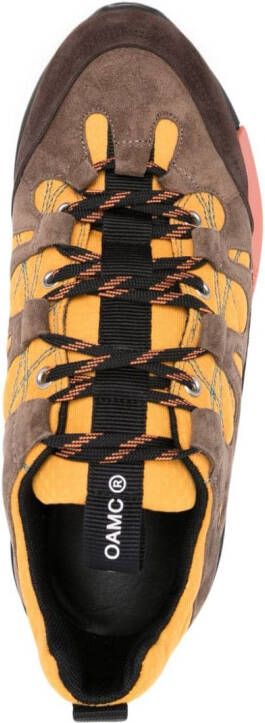 OAMC Trail Runner lace-up sneakers Brown