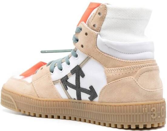 Off-White 3.0 Off Court high-top sneakers Neutrals