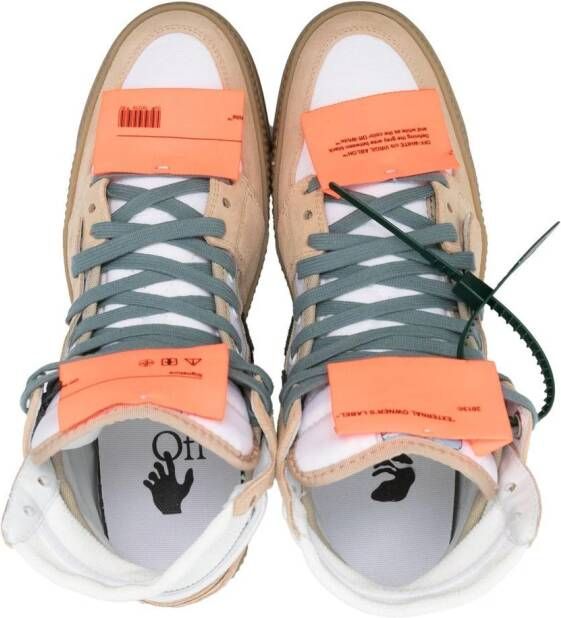 Off-White 3.0 Off Court high-top sneakers Neutrals