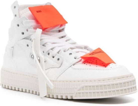 Off-White 3.0 Off Court high-top sneakers 0120 WHITE ORANGE